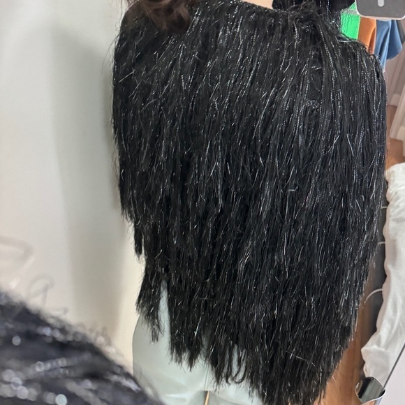 ZARA Knit Black Jacket in Small - Picture 13 of 14